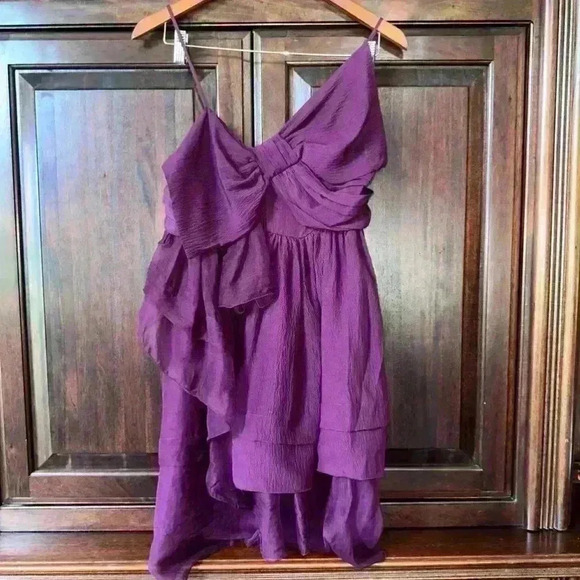 NWT!! Beautiful Leon Max Dress, Purple, Women’s Size Medium - Picture 1 of 11